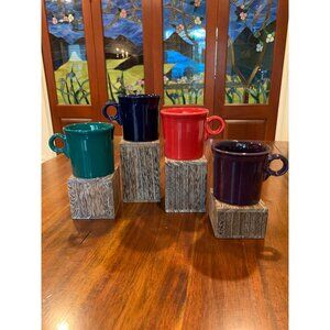Homer Laughlin Fiesta Ware Multi-Color Coffee Mugs